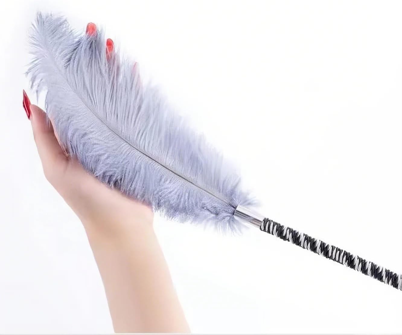 Sexy Feather SM Tools Hand Paddle Adult Alternative Spanking Training Accessories Couple Sex Restraint Bondage Sexual Adult Sex Toy for Couple Lover Cosplay Play