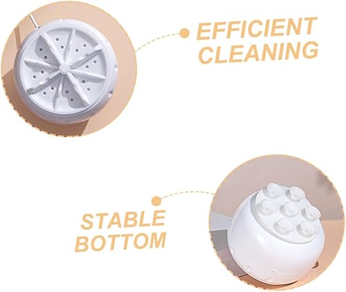 Miniatura 9 de 2 unids Lavadora Personal Portátil Mini Lavavajillas Agitador Lavaplatos Lavadora de Fregadero de Plástico para Rv Casa Coche