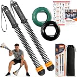 Dilobio Weighted Ropeless Battle Ropes, Portable Cordless Rope for Home Gym