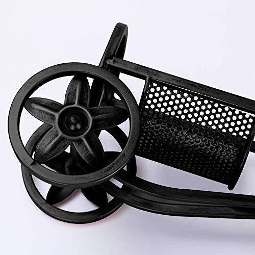 Porta-copos de metal para bicicleta YAH, suporte de armazenamento de bicicleta em pé, suporte de mes