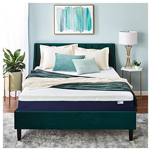 Sleep Innovations Quinn 12 Inch Stay Fresh Cooling Gel Memory Foam Mattress with Freshness Protector and Cool Quilted Cover, Queen Size, Bed in a Box, Medium Support