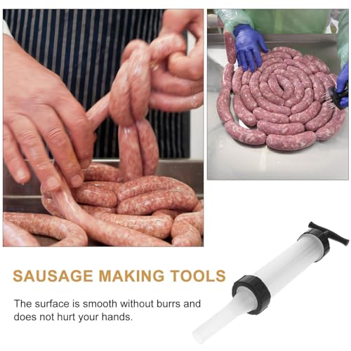 Hemoton Máquina de encher salsicha Kit de máquina manual de salsicha Enchedor de carne Ferramentas d