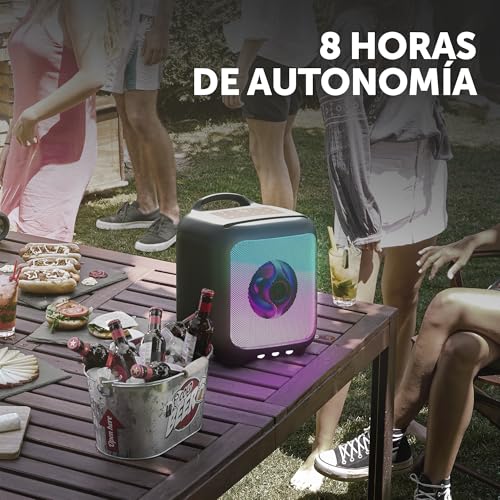 Enceinte Bluetooth 5.3 Vieta Pro Party 55 puissante 100W avec micro karaoké - 5