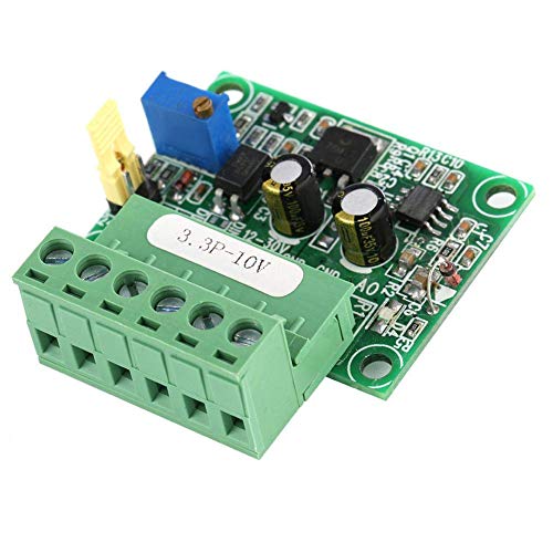 FTVOGUE 3.3V PWM Señal a 0 10V Convertidor de voltaje D/A Módulo de conversión de PLC digital analógico