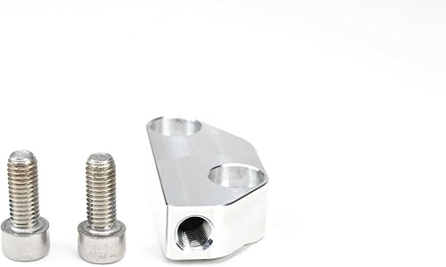 Miniatura 3 de Motion Raceworks T4 / S400 / GT55 Turbo Low-Pro Brida de alimentación de aceite 21-10010