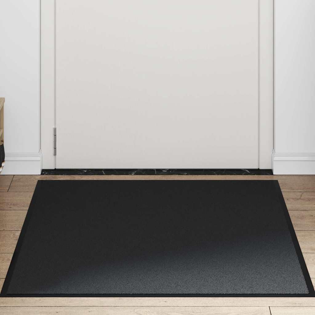vidaXL Zerbino Nero 90x150 cm