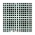 URBN Contemporary Emerald Green Iridescent Glass Mosaic Tile for Indoor and Outdoor - Single Sheet (13 inches x 13 inches, 1.15 SQ FT)