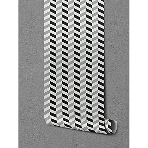 Papier Peint Herringbone Coloray en Latex Durable pour Rénovation Meuble - 5