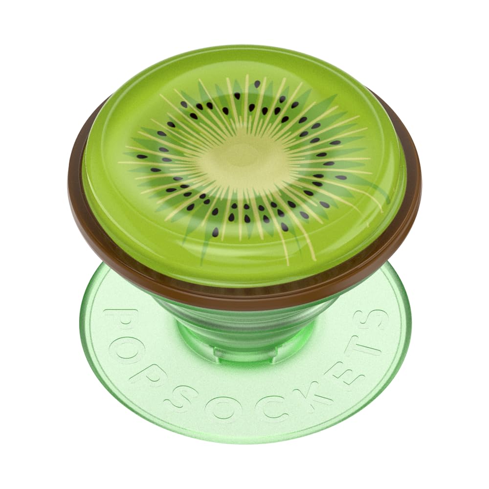 ​​​​​​​​PopSockets Phone Grip with Expanding Kickstand, Adhesive Grip - Jelly Kiwi