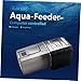 Abaodam Automatic Aqua-Feeder Mini Timing Fish Feeder for Aquariums and Ponds Capacity Feeding Daily Black