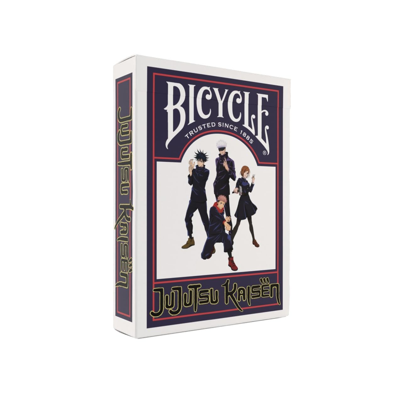 Bicycle Jujutsu Kaisen Playing Cards Deck for Fans and collectors, Cream