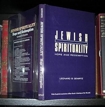 Hardcover Jewish Spirituality Hope and Redemption Book