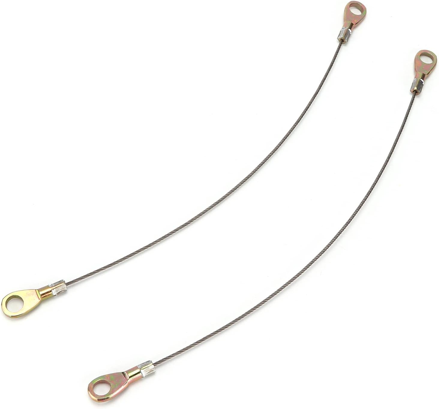 Car Tailgate Cables, 2Pcs Tailgate Cable Hook 53045 1065 Replacement for 3000 3010 3020, Automotive Tailgate Cables Replacement Parts