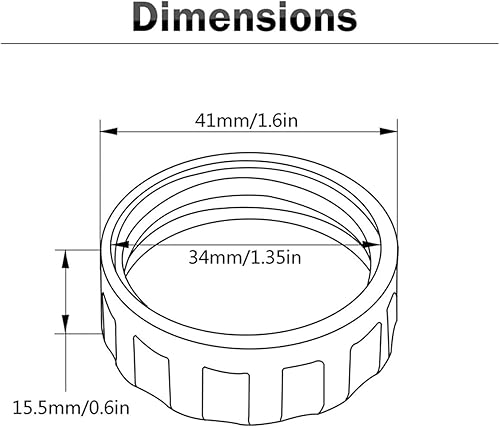 Miniatura 2 de Cubierta del depósito de freno de la motocicleta Filtro de líquido de freno trasero Cilindro de aceite Cubierta de depósito de aceite para Yamaha