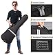 CAHAYA Elektrische Gitarre Gig Bag E-gitarrentasche Wasserfest mit reflektierenden Bändern, passend für 40 Zoll E-Gitarre CY0225
