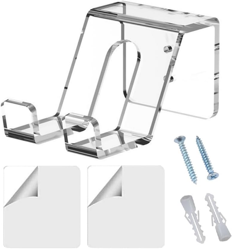 Controller Holder Universal Display Stand Accessories PC Gaming Desk Decor Stuff Gamer Gifts for PS4 PS5 and Almost All Controlle Transparent image 2