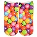 Produktbild cosey  1 Paar Sneaker Socken  Marbles Design  Einheits-Größe 33-40