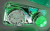 Peterbilt Cab Dome Lights Plate Framed Style (Green)