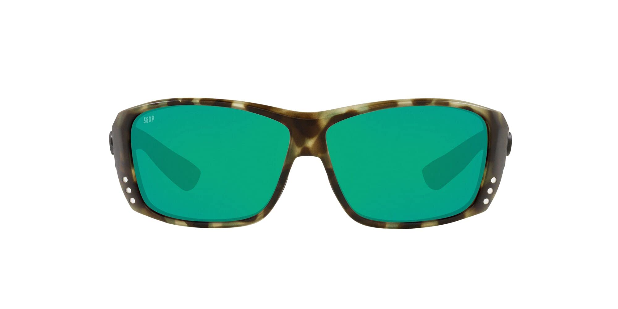 Costa Del MarMen's Cat Cay Polarized Rectangular Sunglasses