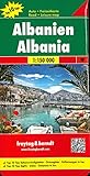 mapa albania y montenegro  Albanien, Autokarte 1:150.000, Top 10 Tips, freytag & berndt Auto + Freizeitkarten: Toeristische wegenkaart 1:150 000: AK 9503