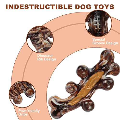 Tough Dog Toys For Aggressive Chewers Large Breed, Indestructible Dog Toys For Large Dogs, Dog Chew Toys For Aggressive Chewers, Durable Dog Toys, Super Chewer Dog Toys For Medium Dog, Heavy Duty #TOP2