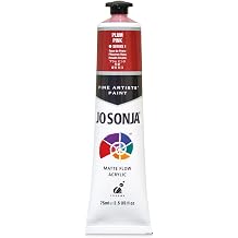 CHROMA Jo Sonjas Artist Acrylic - Plum Pink, 2.5 oz tube