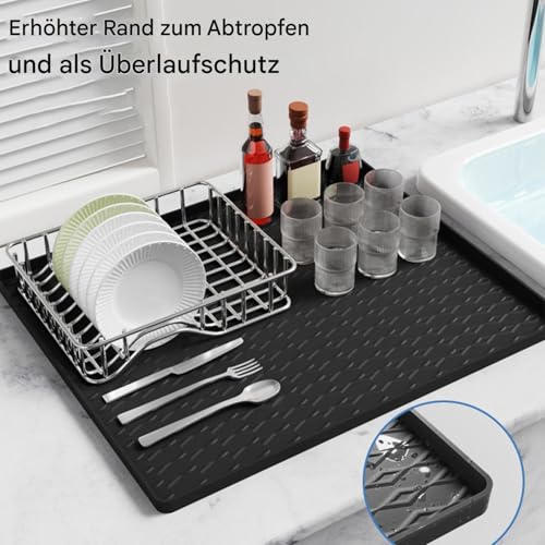 Funda de lavadora contra calor y vibraciones para proteger tapas de secadoras y microondas 7