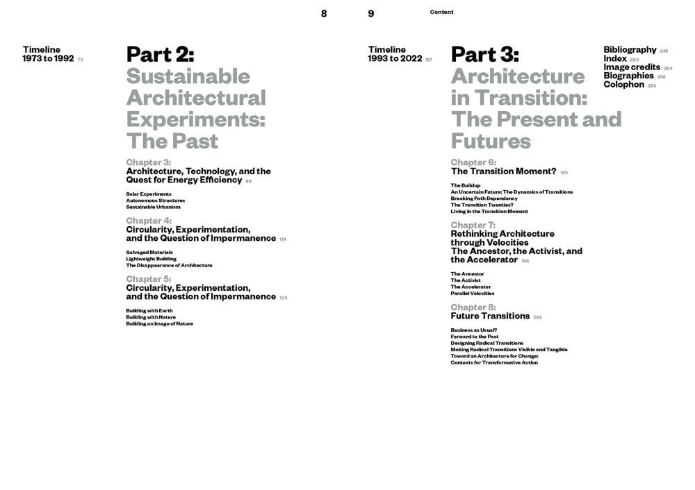 It's about time: the architecture of climate change