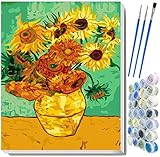 Facile à peindre. Il suffit de faire correspondre les numéros de peinture et les chiffres sur la toile pour remplir la peinture. Peignez par numéro de couleur, finissez une par une. La peinture par numéros convient à tous les niveaux de compétence, que vous soyez adultes, enfants ou débutants.