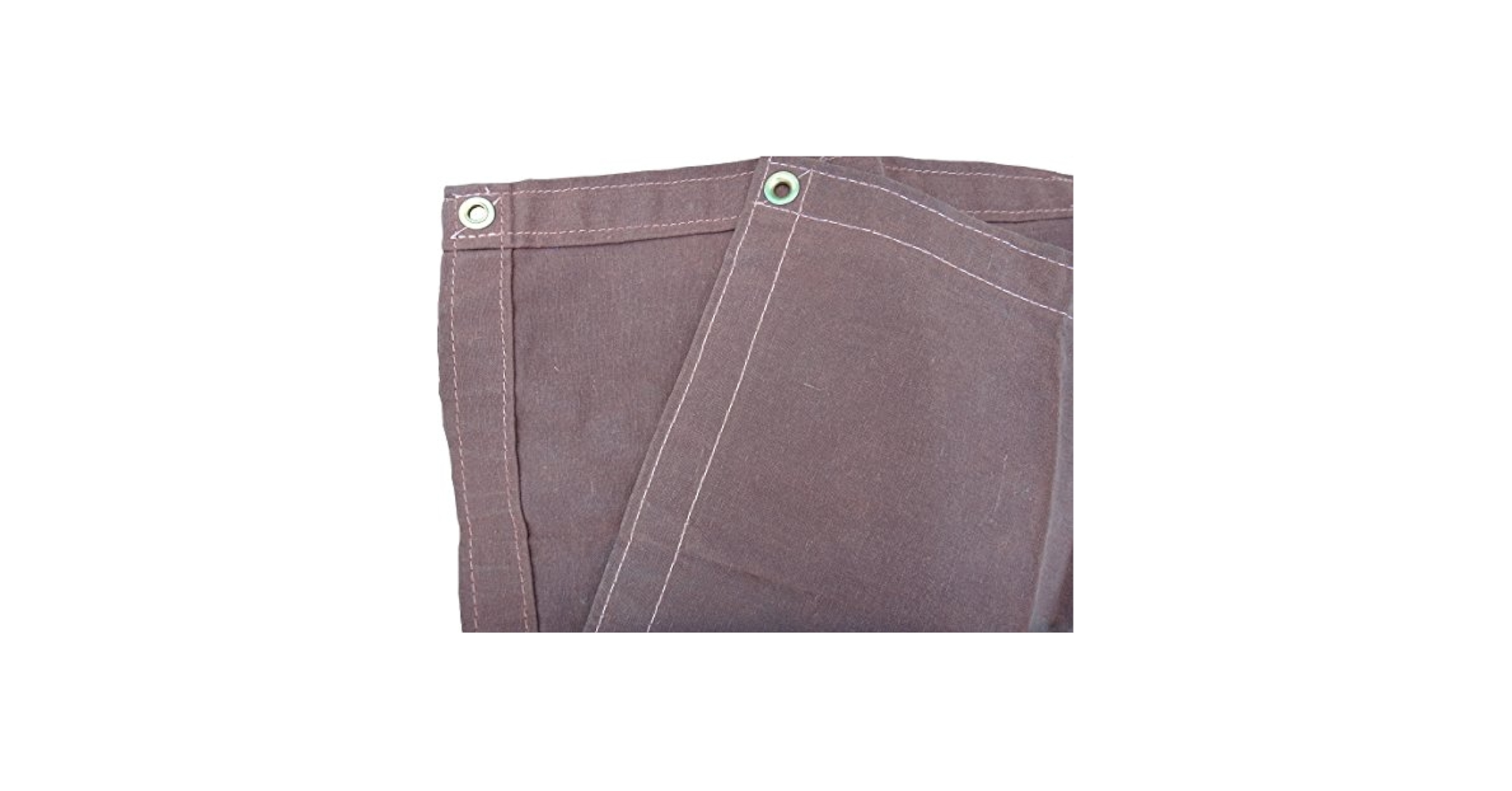 4 ft. x 4 ft. Brown 12 Oz. Canvas Tarp : Amazon.ca: Tools