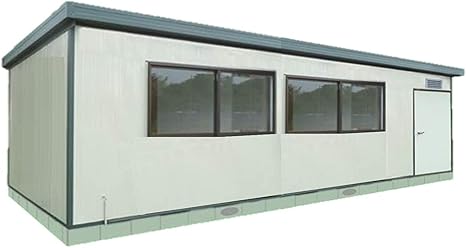 Amazon 物置 事務所 別宅 従業員宿舎に最適 プレハブキット14帖 3 560mm 6 310mm Fタイプ 物置 倉庫