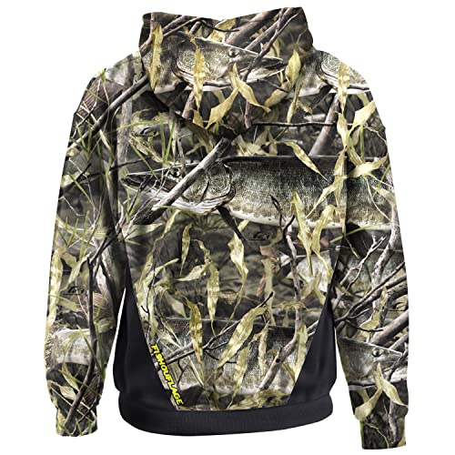 Fishouflage Xl Musky First Cast Hoodie - Fishing Sweatshirt #TOP1
