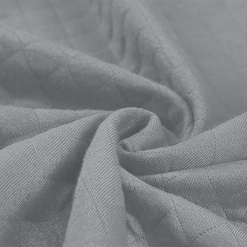 Mens Quilted Shirt Jacket Lightweight Long Sleeve Snap Button Shacket Warm Fall Winter Coat with Pockets2