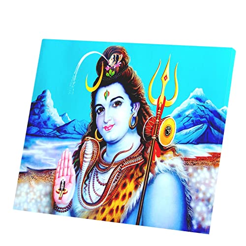 Tableau Vishnu toile imprimée religion hindoue 71x60 cm décoratif