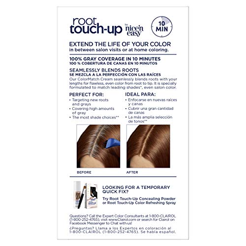Clairol Root Touch-Up By Nice'n Easy Permanent Hair Dye, 3.5R Darkest Auburn Hair Color, Pack Of 2 #TOP1