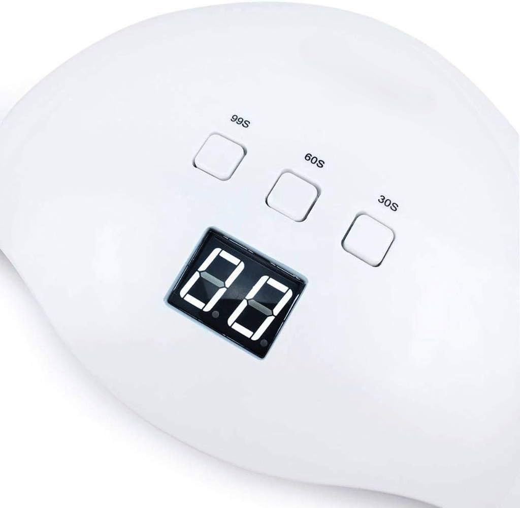 Nail lamp-Gel UV LED Nail Lamp, Nail Dryer Gel Nail Polish UV Light, Automatic Sensor for Gels Polishes