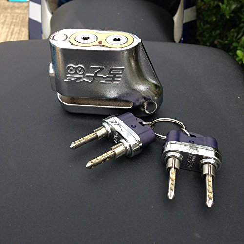 Trava De Disco De Freio Em Aço Para Moto Cadeado Anti-micha