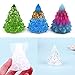 3D Christmas Tree Silicone Resin Mold Bedroom Container Molds Epoxy Resin DIY Handmade Crafts Charms Jewelry Light Holder Making Tools Soap Lotion Bar Mold