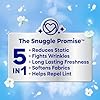 Snuggle Fabric Softener Dryer Sheets, Blue Sparkle Cuddle-Up Fresh, 230 Ct, Long-Lasting Fresh & Clean Scent, Softens Fabric, Reduces Static, Fights Wrinkles, Helps Repel Lint & Pet Hair, HE Safe