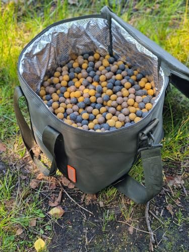 Foto von Tandem Baits Carp Food Mix Boilies Fruit & Sweet | Leckere Boilies für Karpfen Angeln ohne Mühe | Köder zum Große-Fische-Angeln | Karpfenzubehör für Profis & Hobby-Angler | Angelfutter 18 mm 10 kg