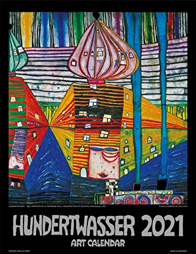 Hundertwasser Art Calendar 2021