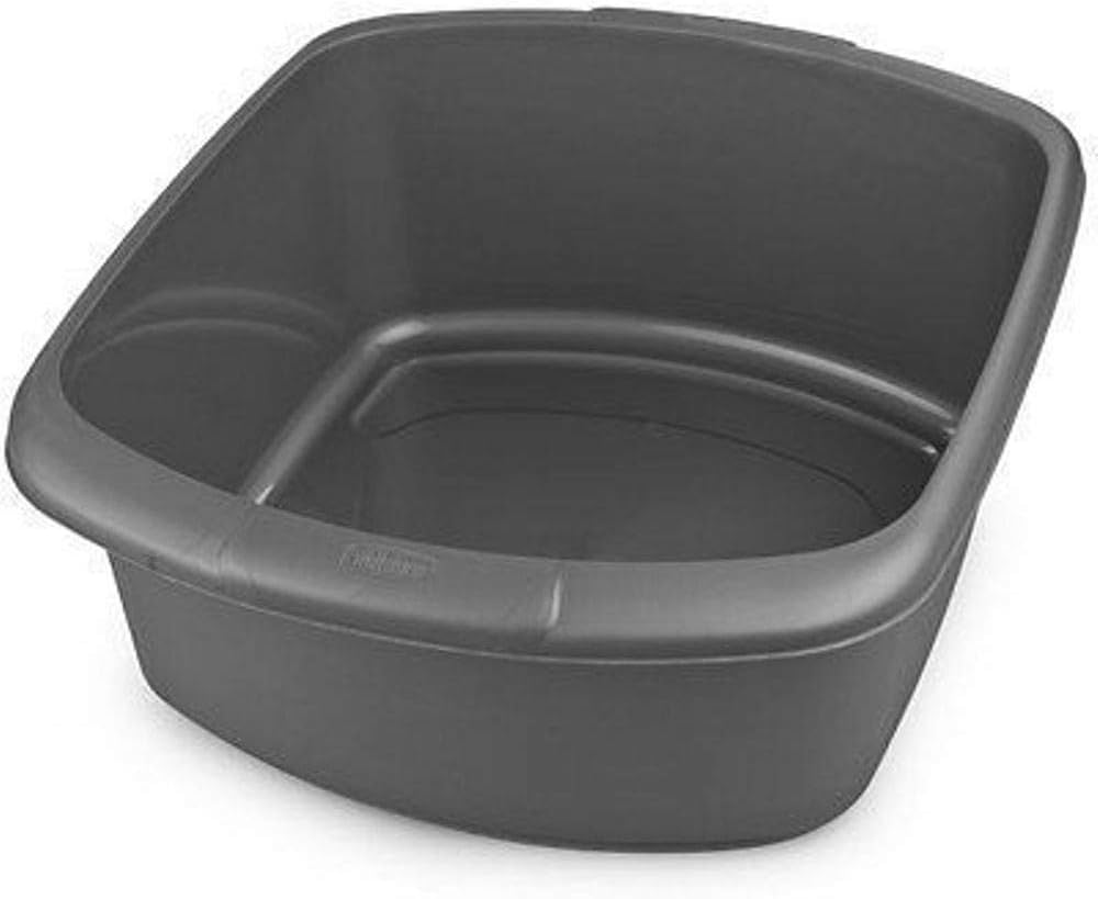 Plastic Rectangular Washing Up Bowl Large & Small Kitchen Sink Tidy