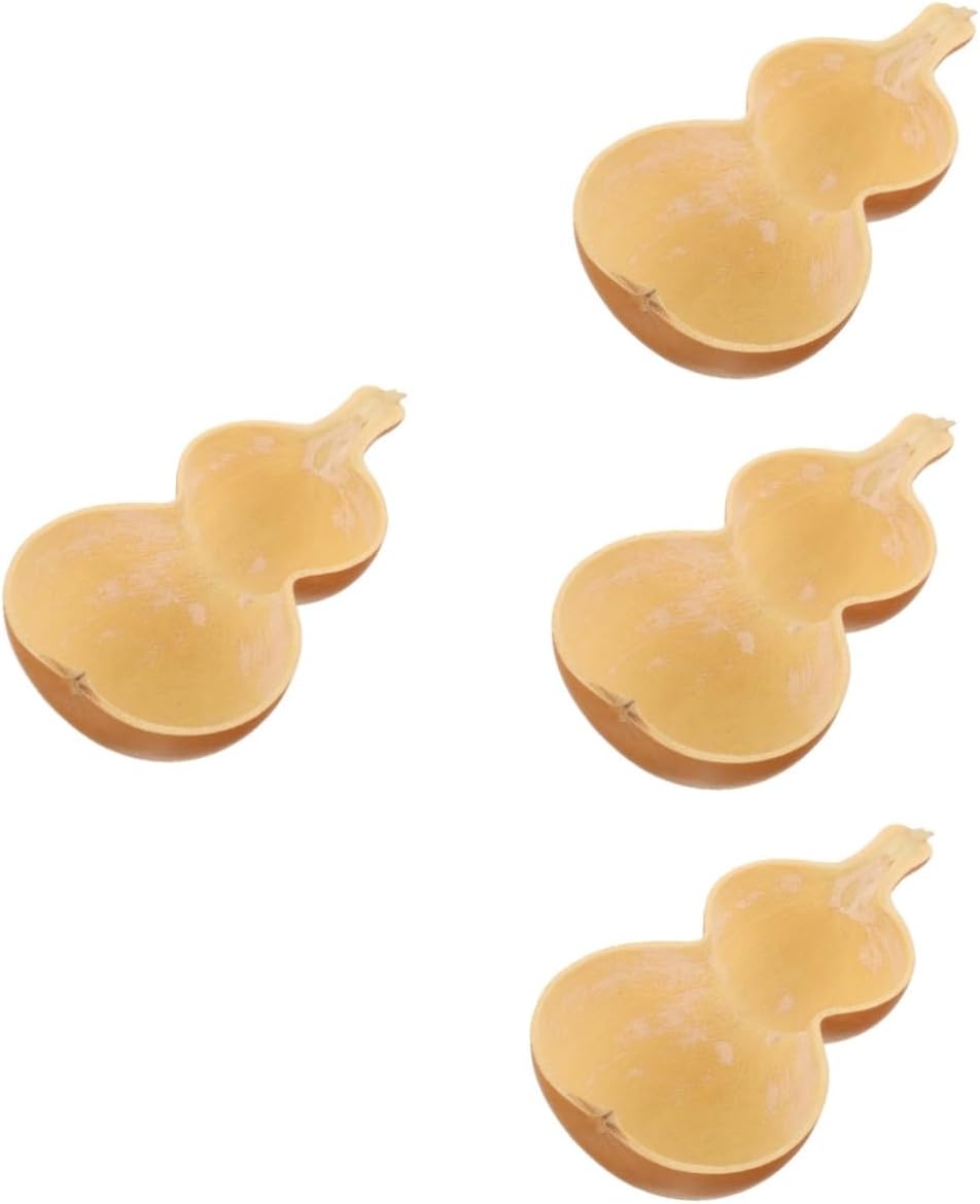 minkissy 4pcs Sauna Bath Water Ladle Lightweight Gourd Design for Easy Pouring Salon Use Versatile Multi-use Water Scoop for Bathing and Outdoor Activities