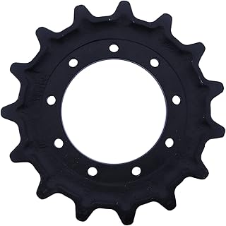 Sprocket V0511-21110 Compatible with Kubota SVL75 75C SVL75-2 SVL75-2C SVL90 SVL95 SVL97 SVL65 9 Bolt Holes 15 Teeth