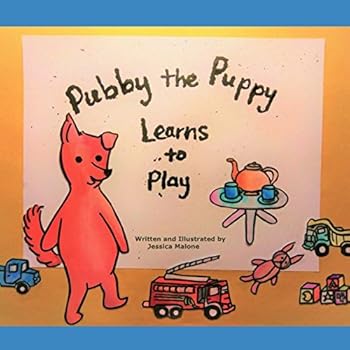 Paperback Pubby the Puppy Learns to Play Book