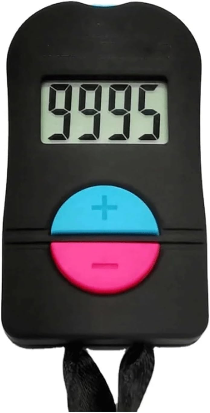 HBJWOV Digital Hand Tally Counter Electronic Manual Clicker Golf Gym Hand Held Counte
