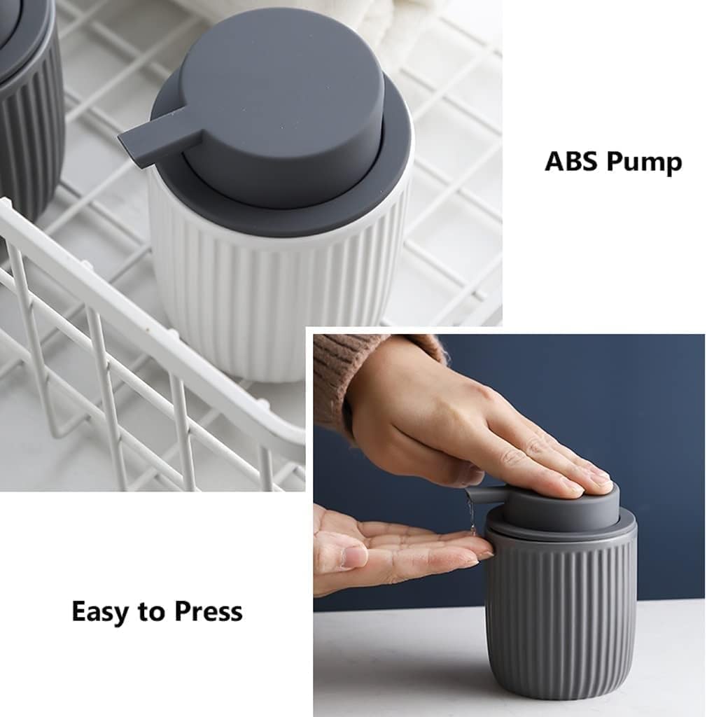 Manuale in Ceramica Opaca di Grande Diametro con Motivo Verticale for Bagno o Cucina