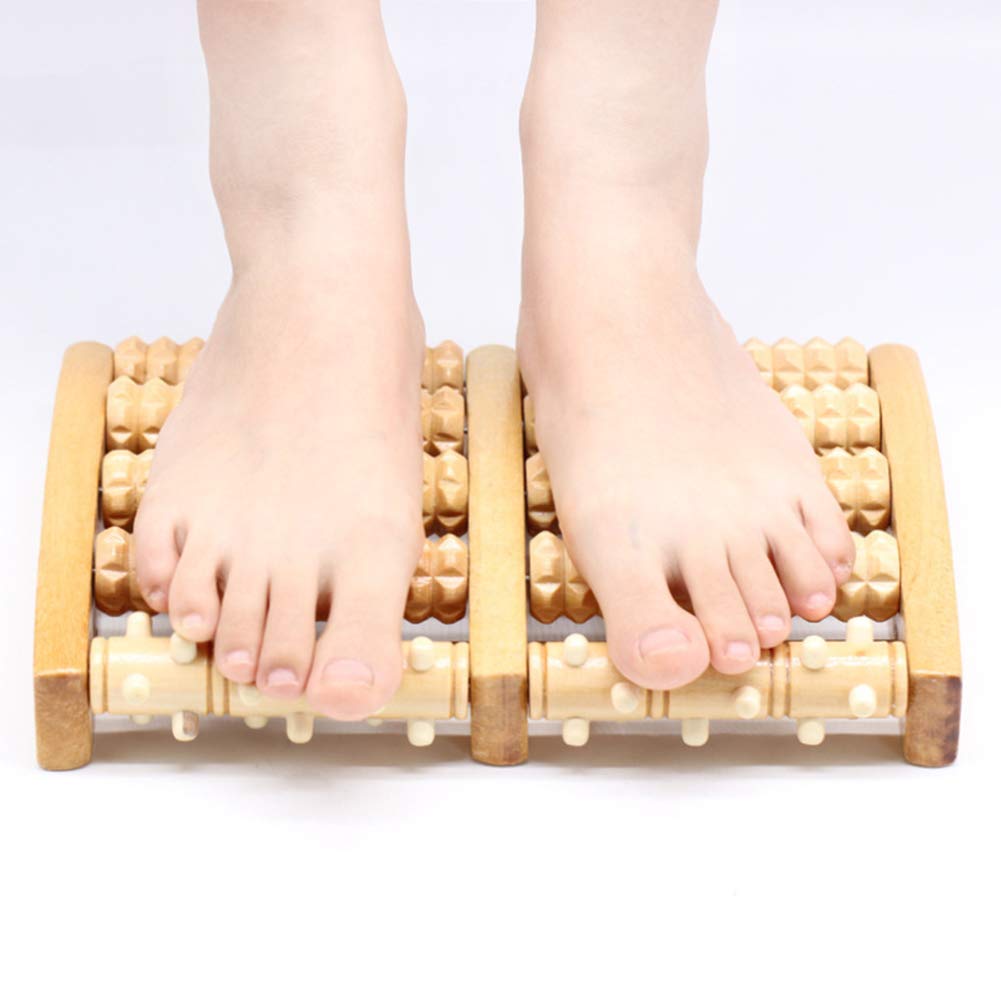 CheungLee dual fußmassager roller. entlasten fersensporn, stress, heel, bogen-schmerz-the original shiatsu akupressur entspannung.