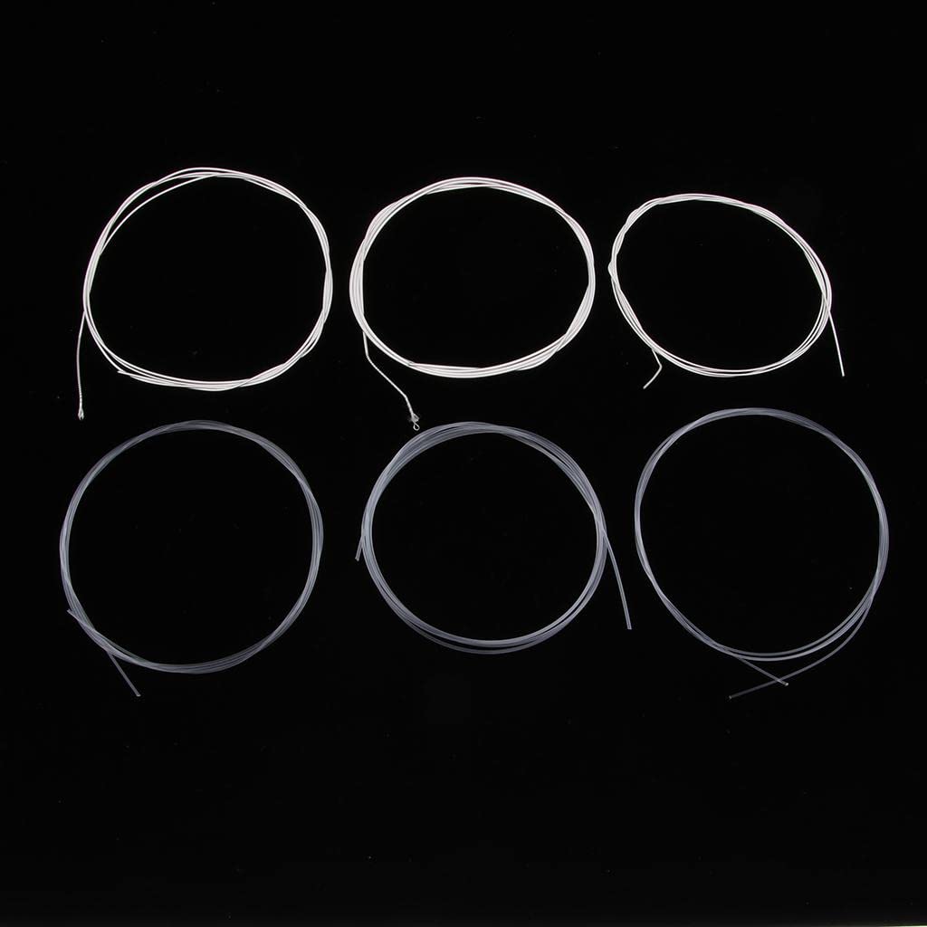 Enakshi (LABEL) Creations 6 Pieces Acoustic Classical Guitar Replacement Strings E B G D A EMusical Instruments & Gear|Guitars & Basses|Parts & Accessories|Strings