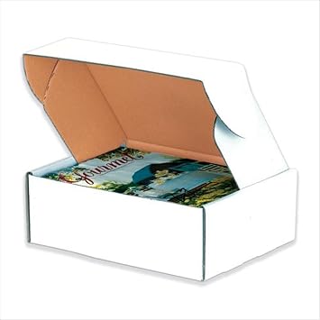 12 x 12 x 2" White Deluxe Literature Mailers